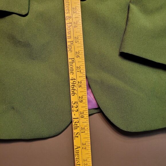 Opposuits Suit Blazer 42 Regular Green + Purple Lining DC JOKER COSPLAY with TAG - Picture 4 of 9